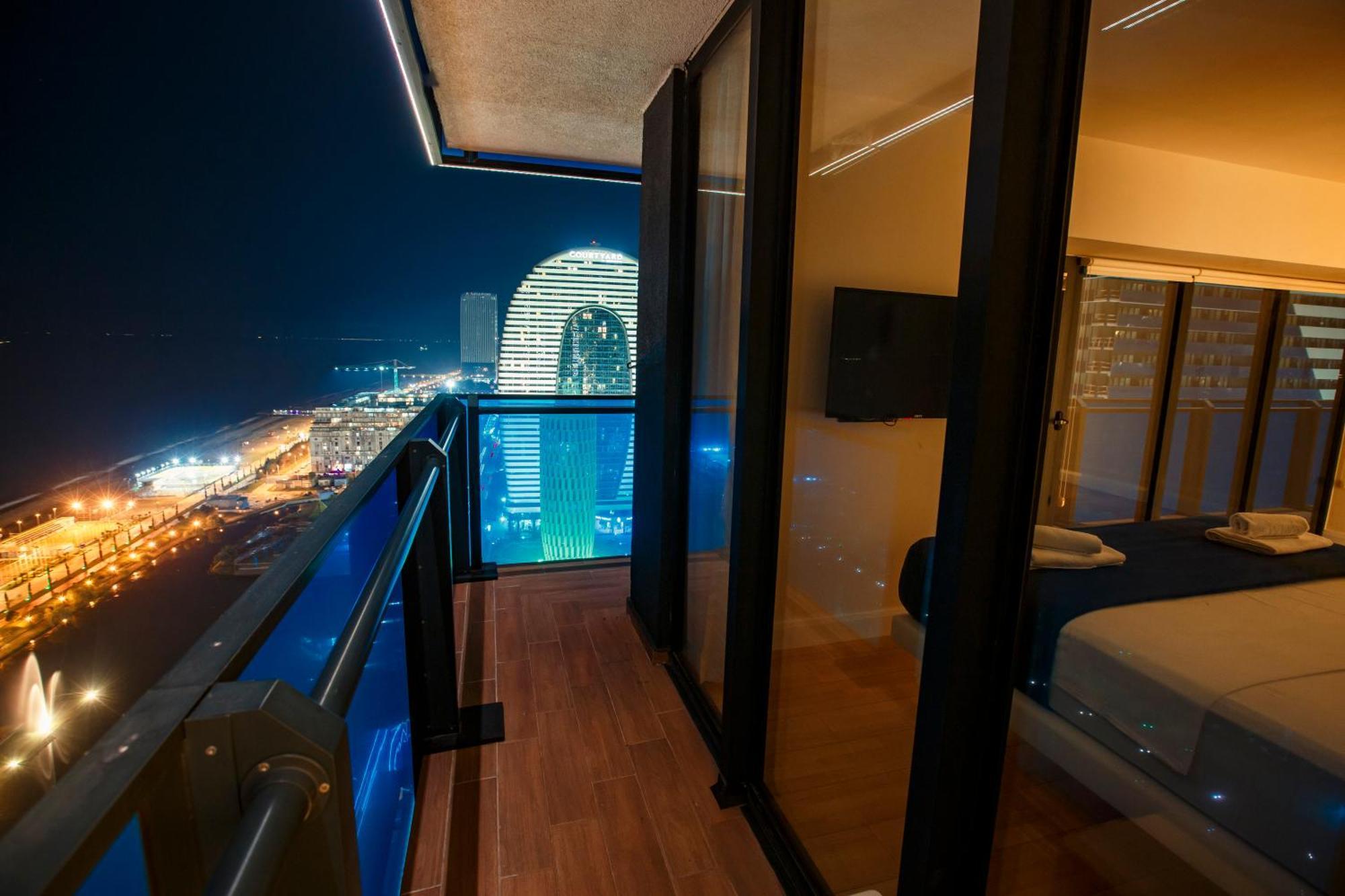 באטומי Panorama Orbi Beach Resort Center Suite מראה חיצוני תמונה
