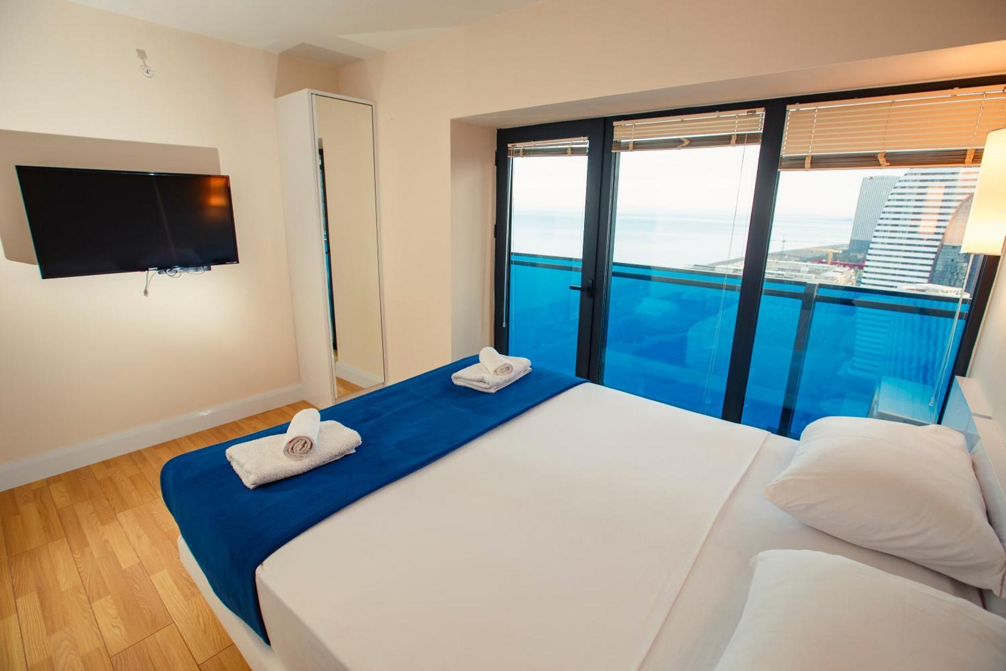 באטומי Panorama Orbi Beach Resort Center Suite מראה חיצוני תמונה