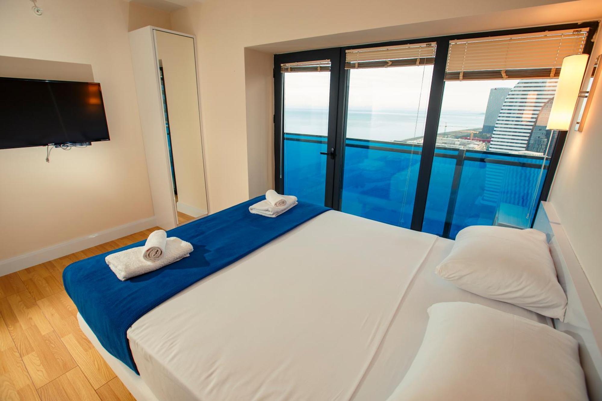 באטומי Panorama Orbi Beach Resort Center Suite מראה חיצוני תמונה